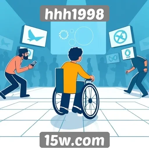 Acessibilidade em jogos no site hhh1998